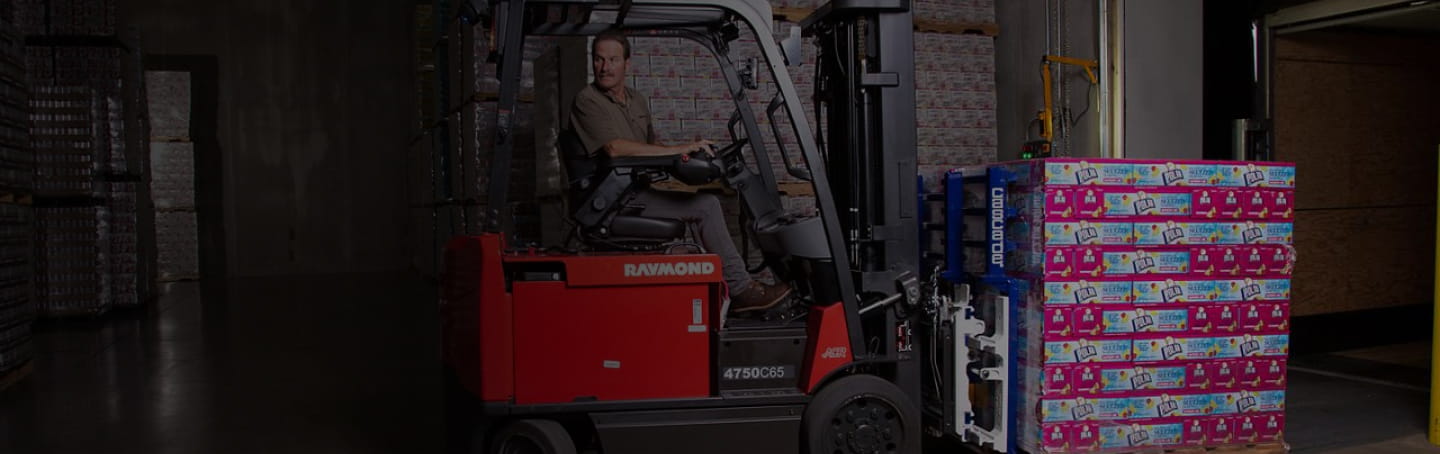 Forklift driver