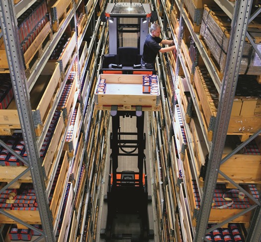 warehouse order picking trucks