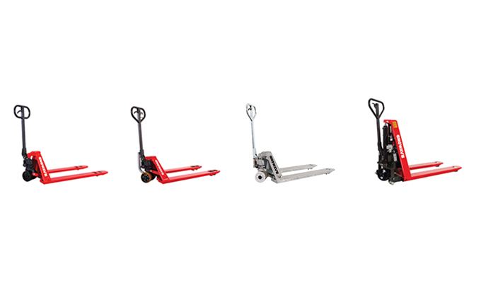 Manual pallet jacks
