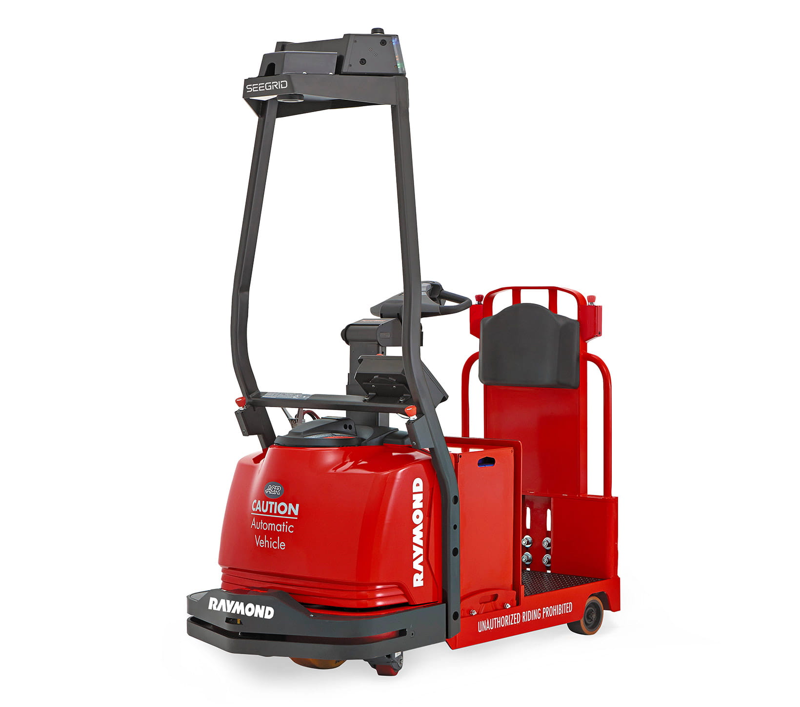 automated tow tractor, raymond courier, 3020