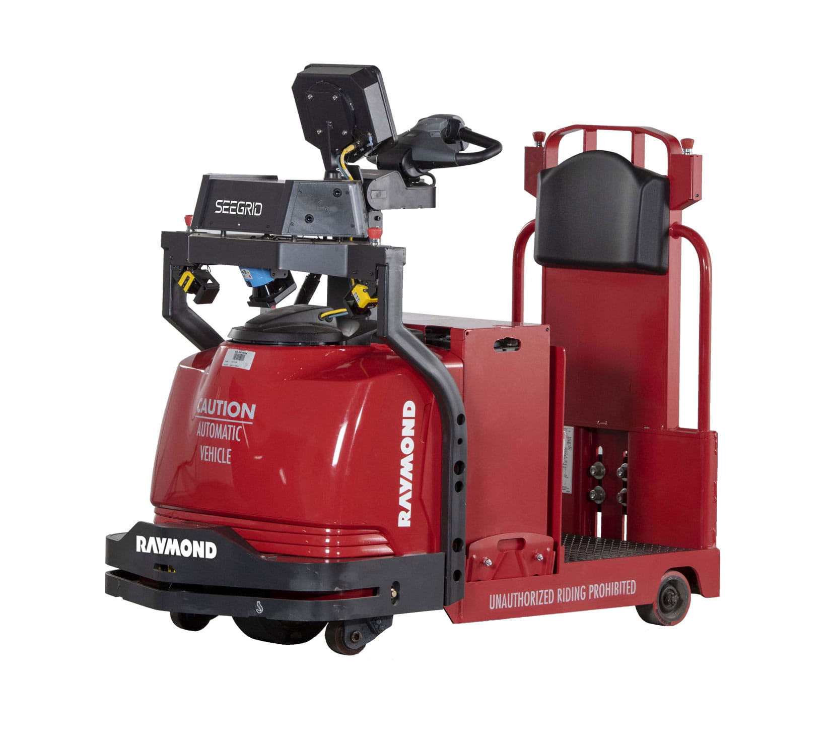 automated tow tractor, raymond courier, 3020