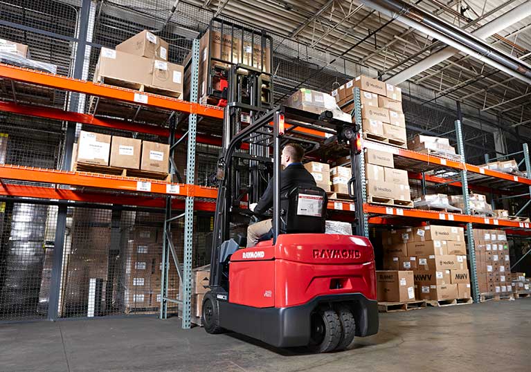 sit down forklift