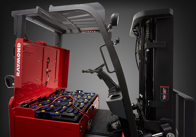 Raymond forklift controls