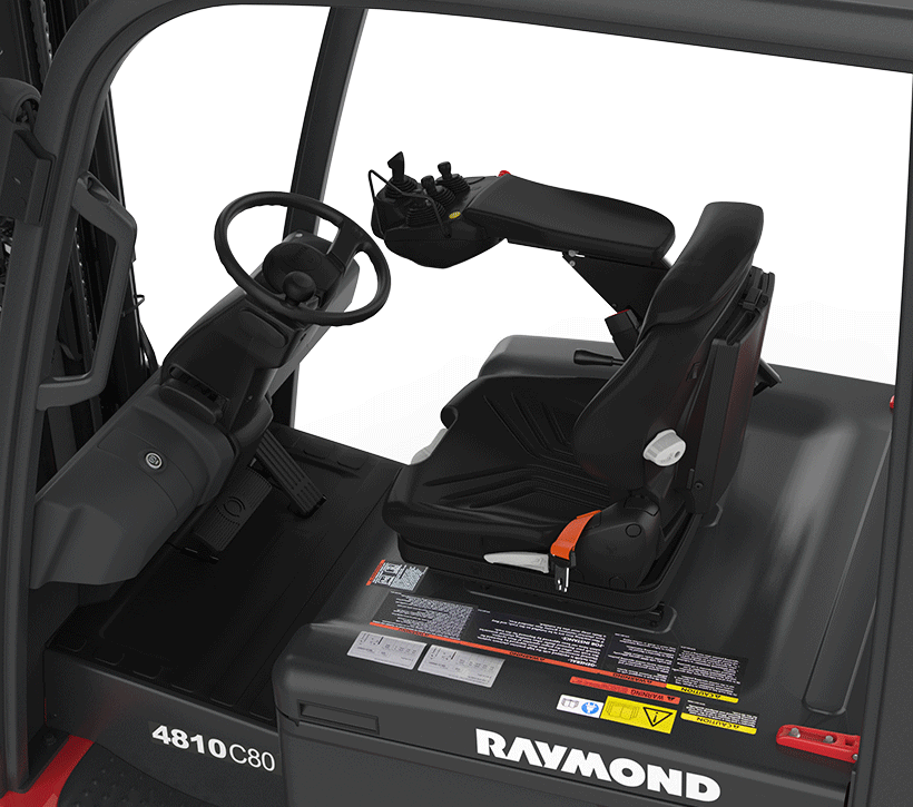 4810, ergonomic operator compartment